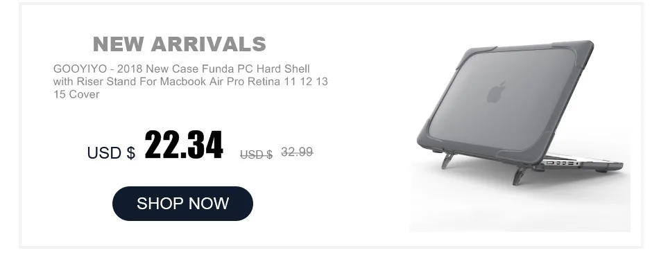 GOOYIYO- кожаный чехол для ноутбука Macbook Air 13 компьютерная защитная оболочка для Mac Pro retina 13 15 крышка