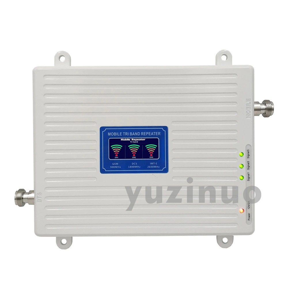 Трехдиапазонный ретранслятор сигнала Talk Voice + 2G 3G 4G GSM 900 DCS 1800 FDD LTE 2600 усилитель