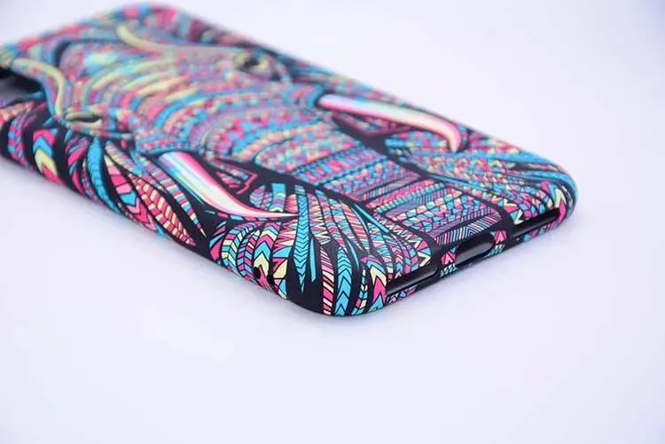 Чехол с люминесцентным животным для samsung A50 S9 S10 Plus, чехол с изображением слона, тигра, ночного свечения, тонкий мягкий чехол для телефона s для iPhone XR XS Max