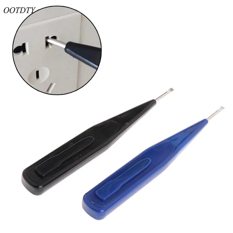 OOTDTY AC DC 12 250 В цифровой измеритель напряжения Электрический тестер Ручка детектор