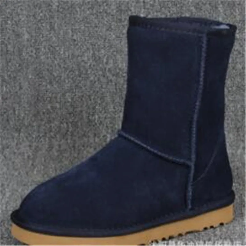 picture color Новая обувь; женские зимние ботинки; женская обувь; zapato mujer; женская обувь; зимние ботинки; bota; ботильоны в австралийском стиле; женская обувь; bot - Цвет: picture color