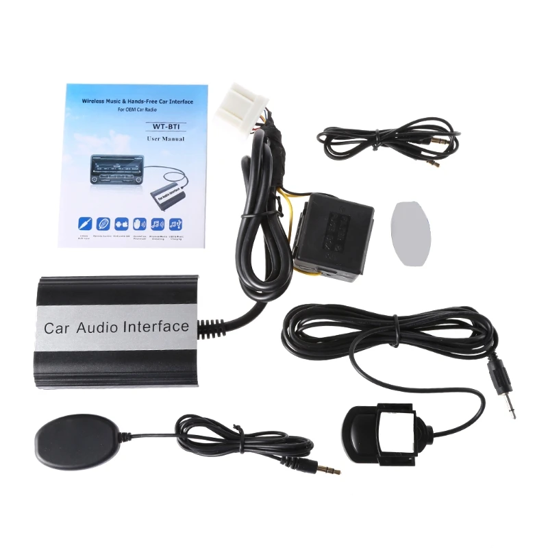 

Handsfree Car Bluetooth Kits MP3 AUX Adapter Interface For Mazda 3 5 6 RX8 SPD Jy18 19 Dropship