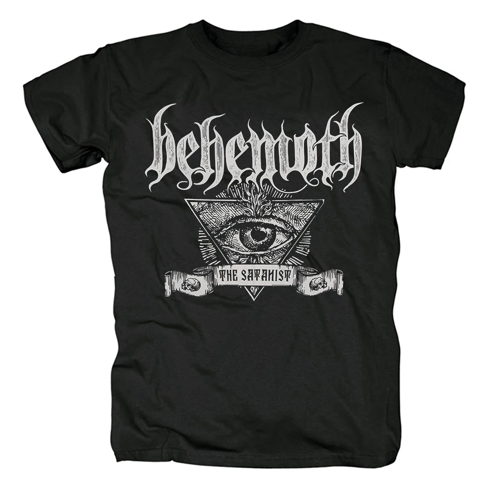 Кровоhoof behemoth группа Death Metal прогрессивная металлическая футболка рок н