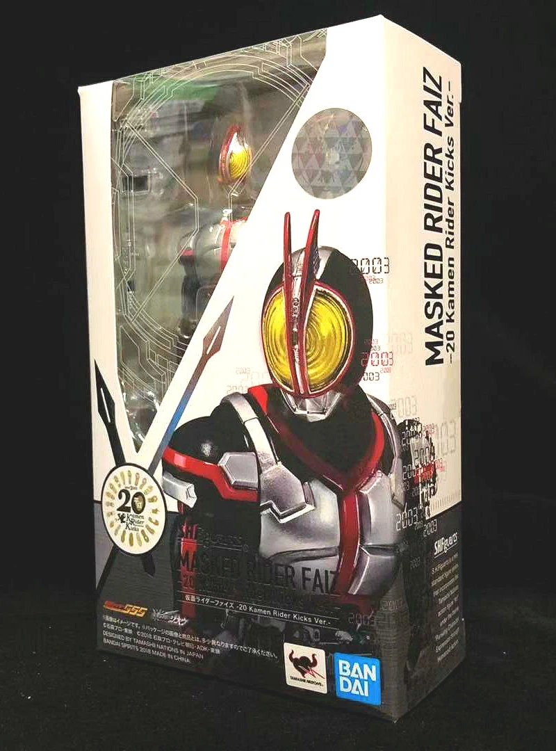 &quotKamen Rider Faiz&quot Оригинальный BANDAI Tamashii Наций S. H. Figuarts SHF Action Figure-Kamen Faiz 20 Kamen Kicks Ver. |