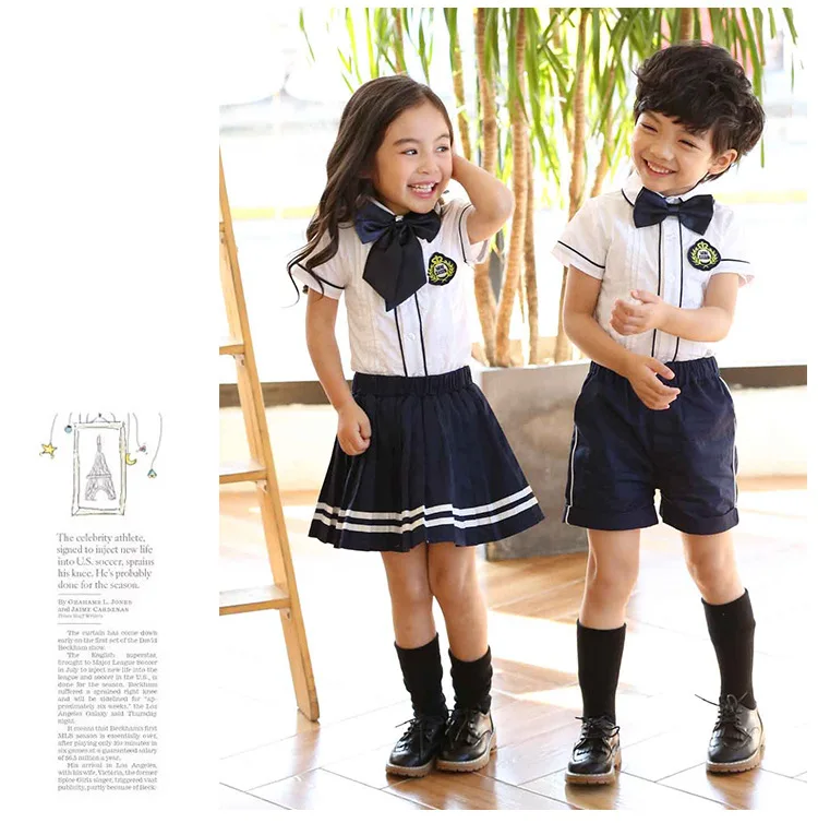 Для мальчиков и девочек Производительность Костюм Детская школьная форма куртка