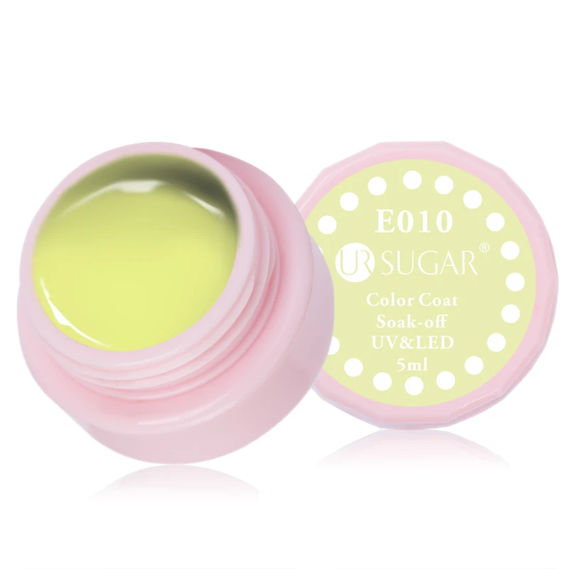 Ur Sugar 5 мл чистый УФ Цветной Гель-лак черно-белый покраска УФ-гель для ногтей цветное покрытие Гель-лак замачиваемый УФ светодиодный Гель-лак - Цвет: E010