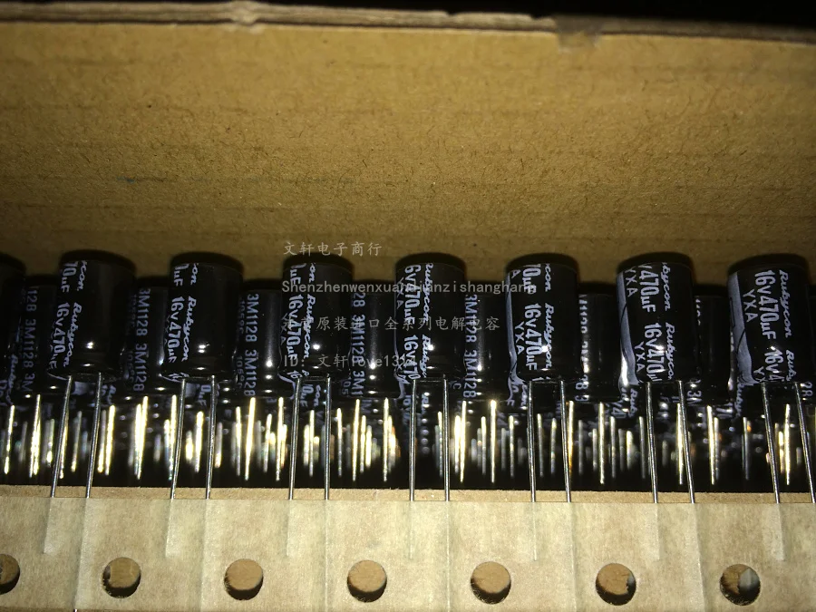 2019 10 шт./25 шт. японский Рубин RUBYCON 16V470UF YXA 8X11.5MM алюминиевый электролитический