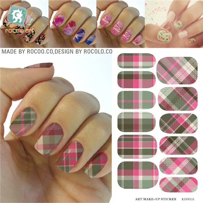 Женские переводные наклейки для ногтей Французский маникюр водные Стикеры