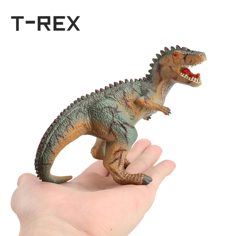 T REX фигурки Юрского периода тираннозавр дракон динозавр игрушки пластиковые