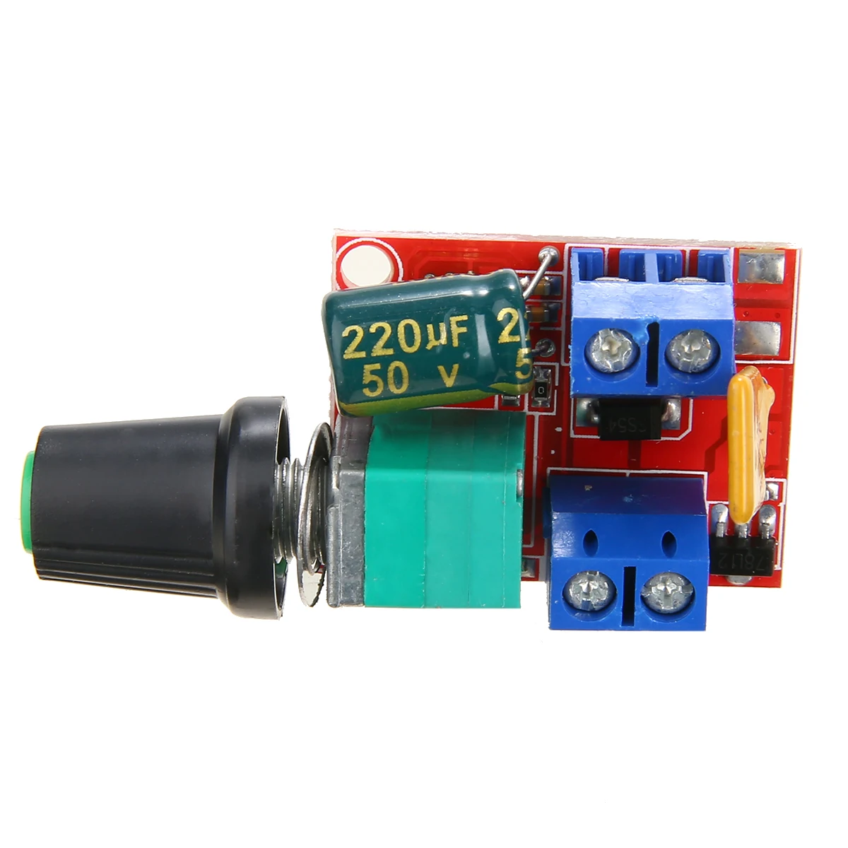 Новый 5A Max 90W 3 35 в 12 В 24 постоянного тока ШИМ контроллер скорости двигателя модуля