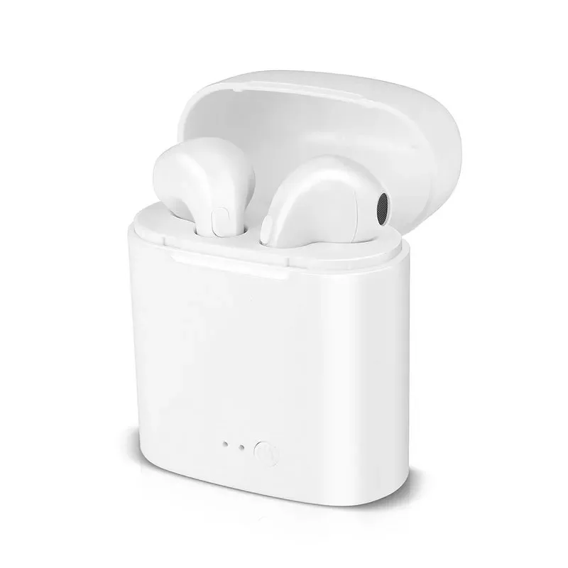 I7S наушники-вкладыши TWS Bluetooth наушники с зарядный чехол Беспроводной близнецов