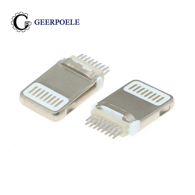 10 шт./лот Apple Phone Plug 16 Pin 30 в 2A Micro USB коннекторы Jack Tail Socket Electric Terminals|Соединители| |