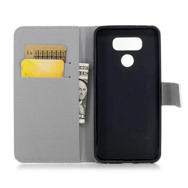 Кожаный чехол для телефона бумажник LG G3 G4 Mini Stylus G5 G6 K5 K7 K8 K10 2016 V10 V20 V30 Leon H340