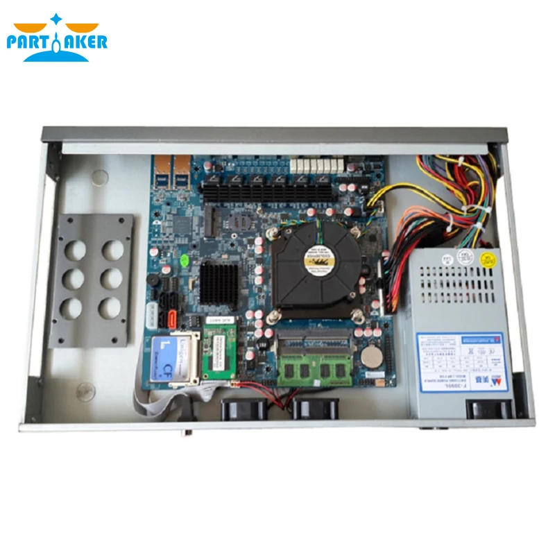 Partaker R9 B75 G2030 1U маршрутизатор 6 Intel 82583V Gigabit Ethernet Поддержка серверного программного