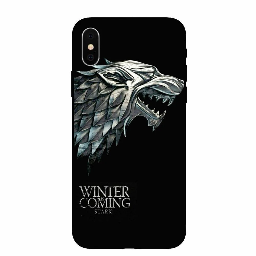 Game Thrones Daenerys Dragon Jon Snow tyrion lannister Soft Phone Case Fundas For iPhone 7 7plus 6 6S 6Plus 8 8Plus X 5 5S SE |