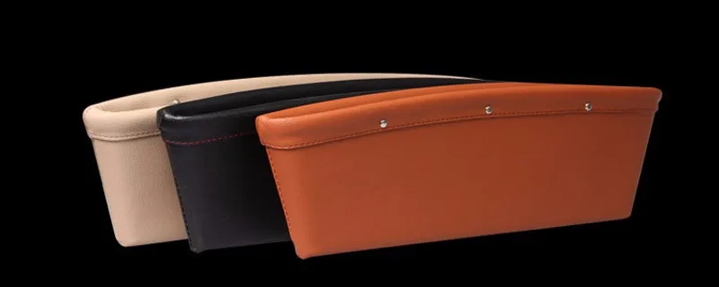 HuiER, 1 шт., Кожаный Автомобильный Стайлинг зазора, Карманный держатель, органайзер для автомобильного сиденья и консольного магазина, автомобильный держатель для хранения швов