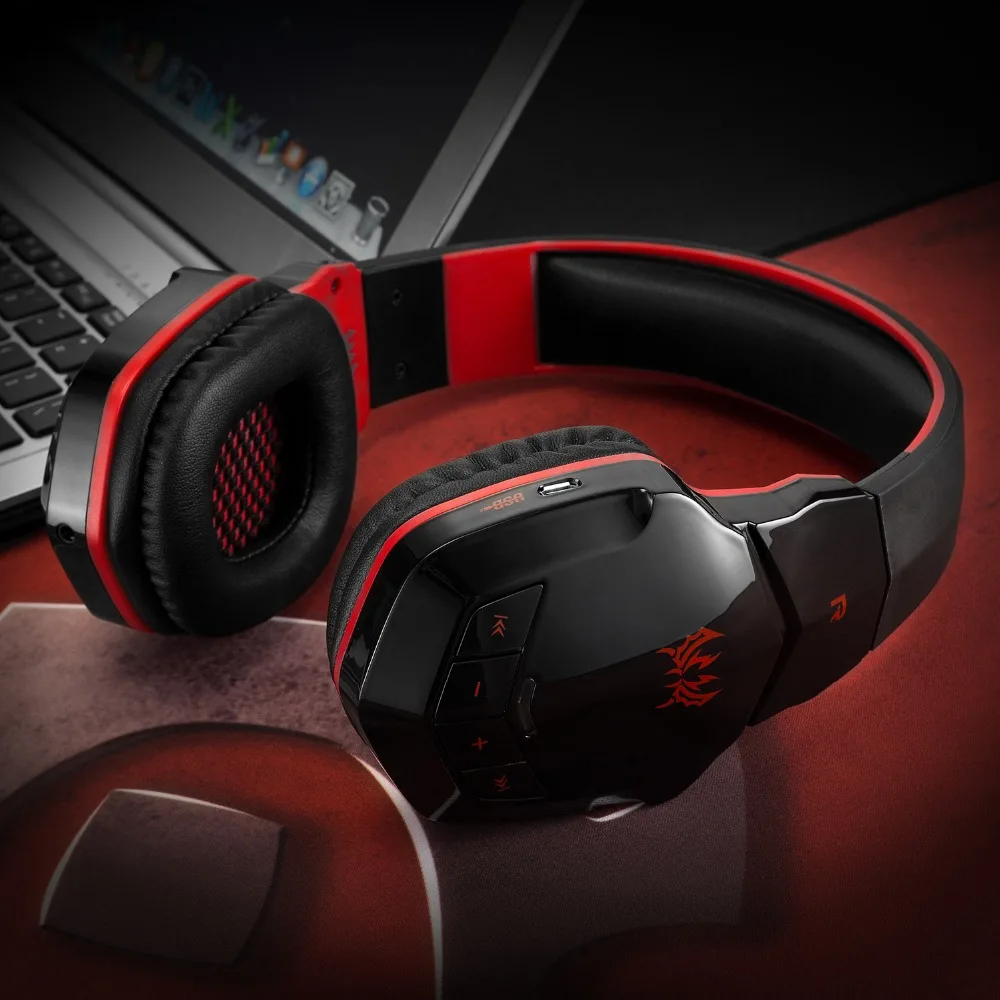 KOTION EACH B3505 беспроводные Bluetooth наушники игровые гарнитуры PC Gamer наушники с микрофоном светодиодный светильник для смартфонов