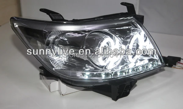 Для TOYOTA HILUX VIGO светодиодный головной светильник с холодным катодом (CCFL)