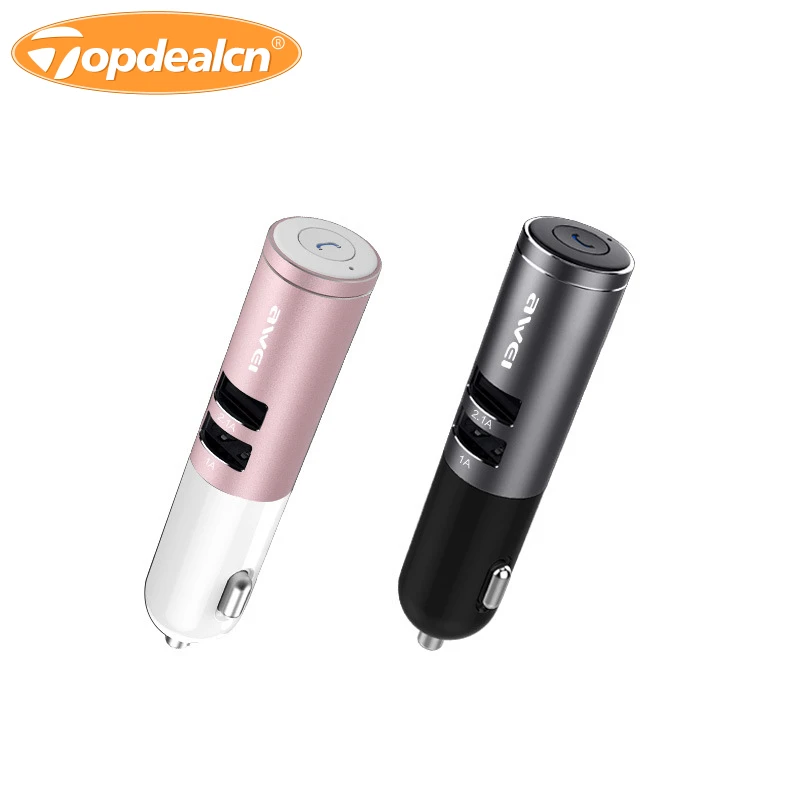 AWEI A870BL Mini Bluetooth Наушники автомобильный телефон Зарядное устройство Беспроводной