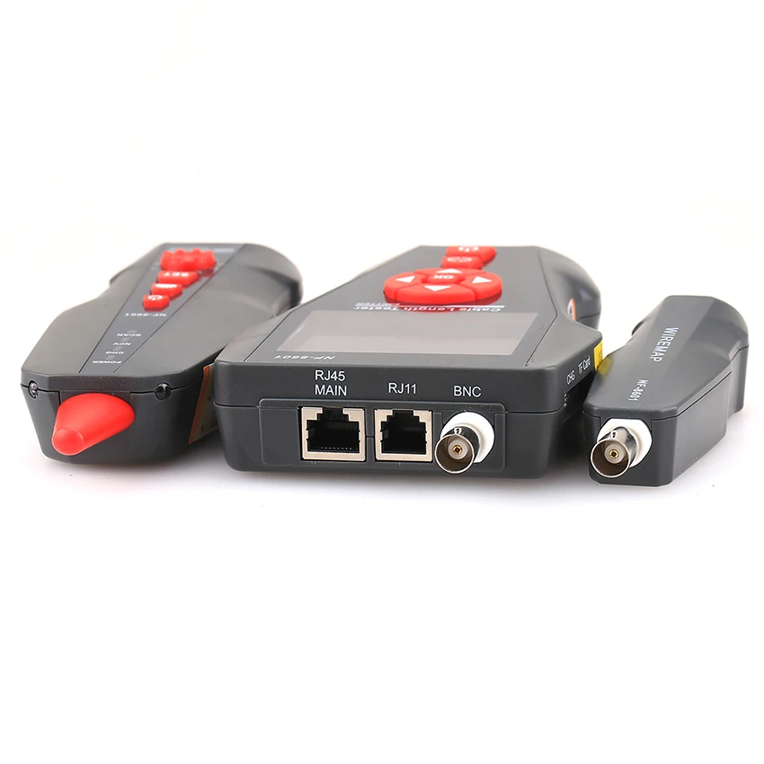 NF-8601W Многофункциональный сетевой кабельный тестер с функцией POE& PING RJ45 LAN Сетевой кабельный тестер для BNC PING POE RJ11