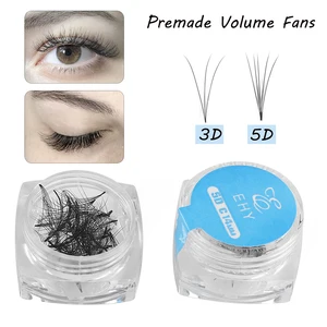 Набор накладных ресниц для наращивания 3D 5D, 80 вееровкоробка