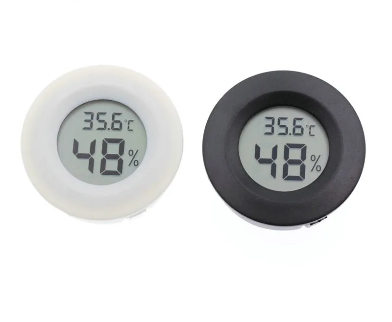 Мини цифровой LCD Крытый удобный датчик температуры измеритель влажности