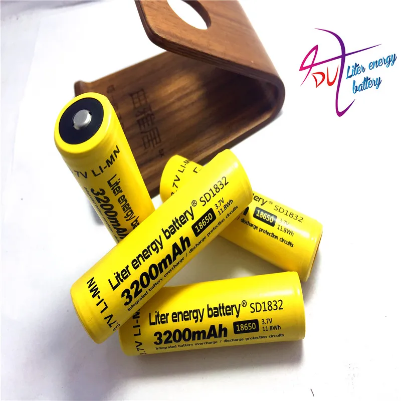 Фото 12 шт./лот 100% Новый оригинальный 18650 NCR18650B 3200 mah литий-ионная аккумуляторная батарея для фонарика батареи + №1