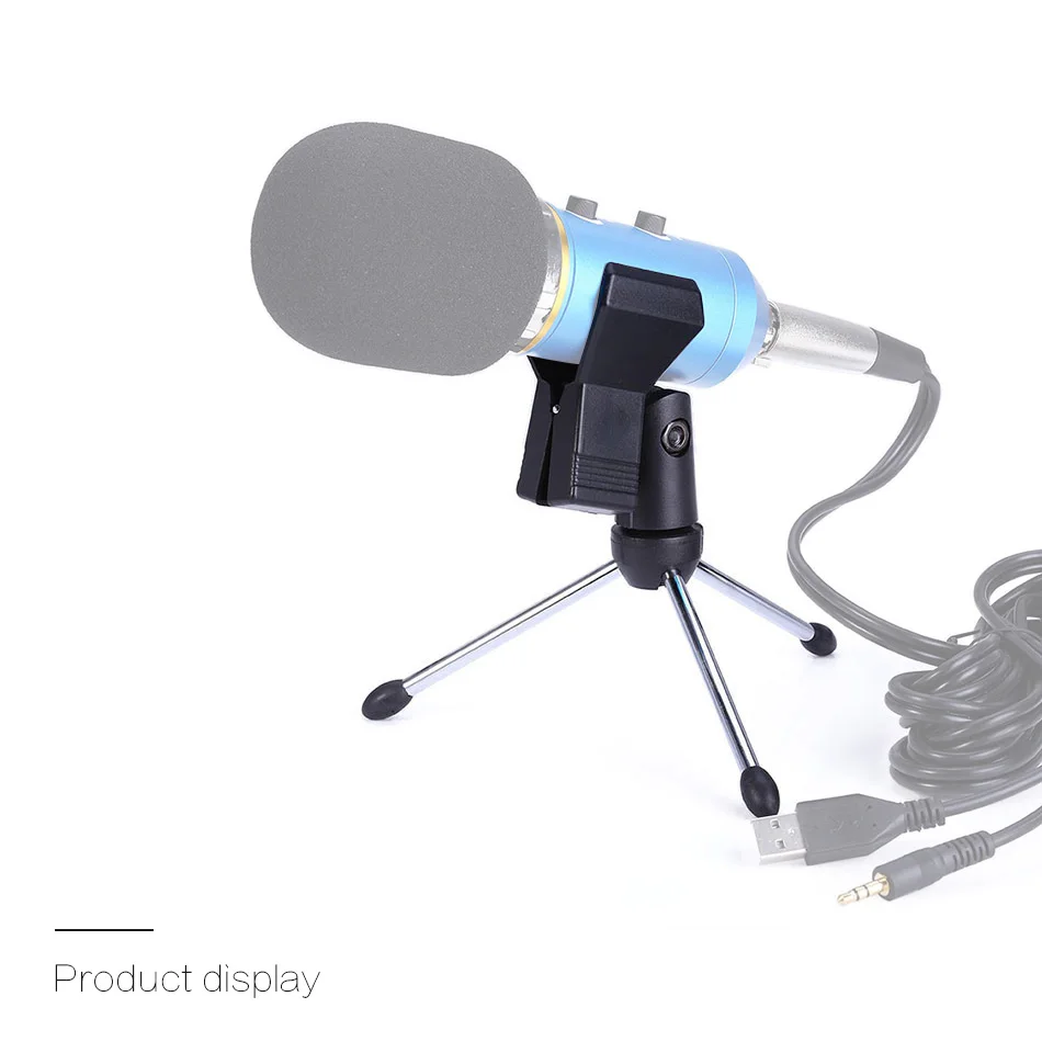 Регулируемый складной штатив KEXU настольная микрофонная стойка держатель с