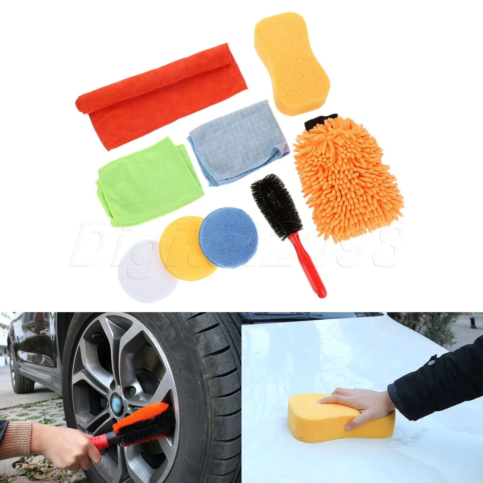 Yetaha Автомойка уход за детализацией набор инструментов щетка колеса