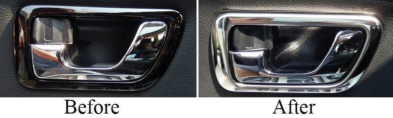 Стальная внутренняя дверная ручка крышки рамка отделка для Mitsubishi Pajero IV V80 Montero Limited Super Exceed Shogun