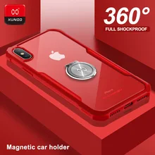 Luxury Magnetic car holder Case For iPhone X XS 11 Pro Max XR 7 8 Plus SE 2020 Phone Silicone Cover Shockproof Protector Cases