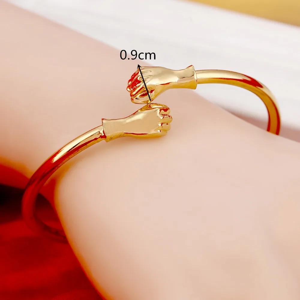 Мужские и женские браслеты в виде кулака|bangles for women|gold bangles womenopen bracelet bangle |