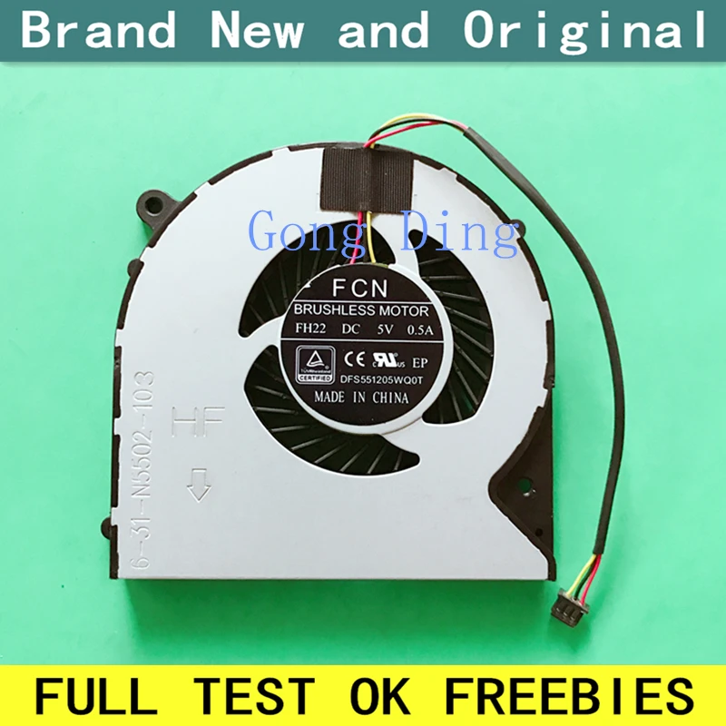 Новый ноутбук Процессор графического процессора Вентилятор охлаждения кулер