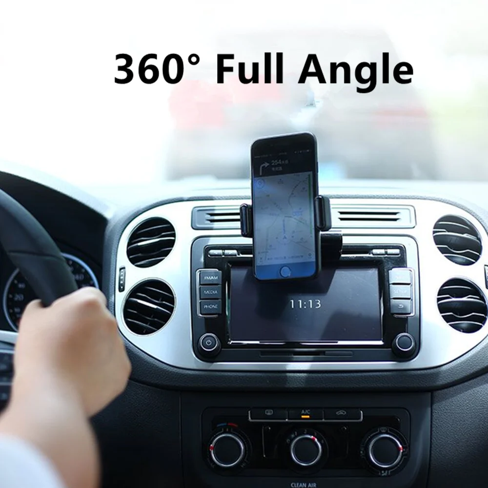Автомобильная CD-подставка для держателя телефона с поворотом на 360 градусов |