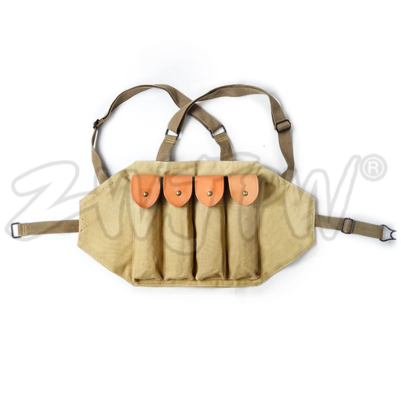 Нагрудная установка для второй мировой войны США AMRY Томпсон 4 ячейки 30 кругов