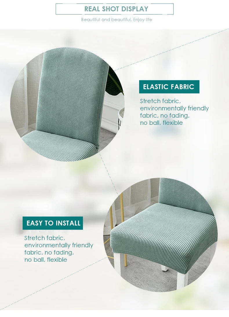 Сплошной цвет чехол для кресла спандекс эластичные Чехлы чехлы на стулья белые для столовой кухни свадьбы банкета отеля