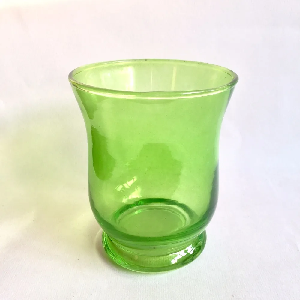 NEW! 4.3 Inch Tall Glass Hurricane Candle Holder Use For Wedding Party Home decor 3 color Asst. 3PC Packed USD16.5/Lot | Дом и сад