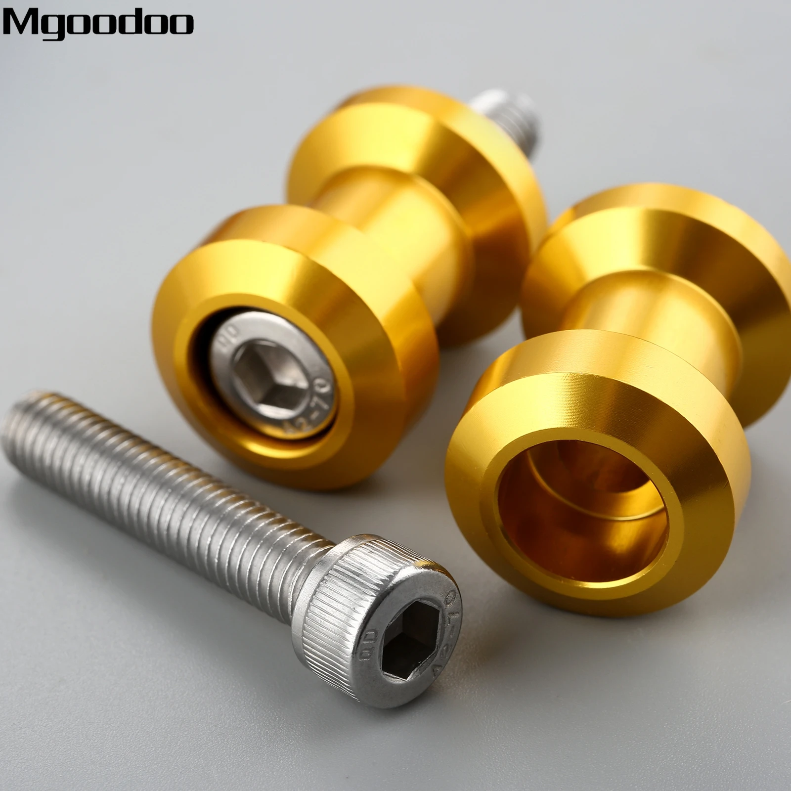 Mgoodoo CNC алюминиевые 8 мм мотоциклетные маятниковые катушки Слайдеры для Honda Suzuki