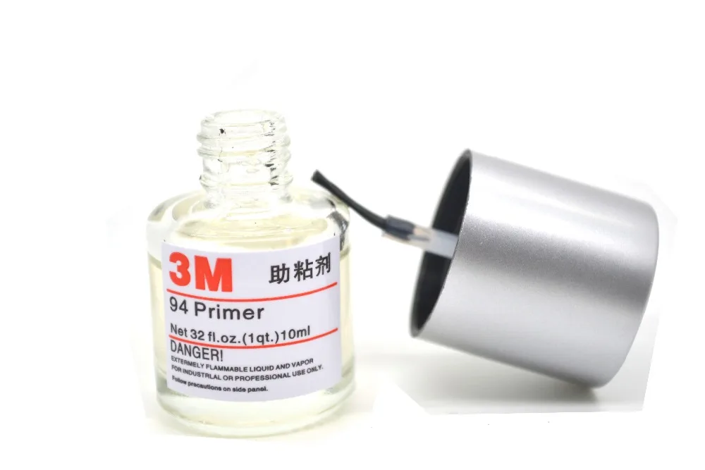 3M 94 Tape Adhesion Promoter Vinyl Wrap for Car rear Mirror rain eyebrow Liquid Stick Glue primer car styling Tackifier