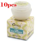 Kimcci 10 шт.лот Профессиональный Безопасный инструмент для удаления клея для ресниц, крем для наращивания ресниц, 5 мл, высококачественный ароматизатор для удаления запаха
