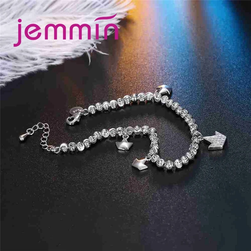 New Arrival Cute Romantic Own 925 Sterling Silver Bracelet For Women Statement Temperament Jewelry Wholesale Price | Украшения и