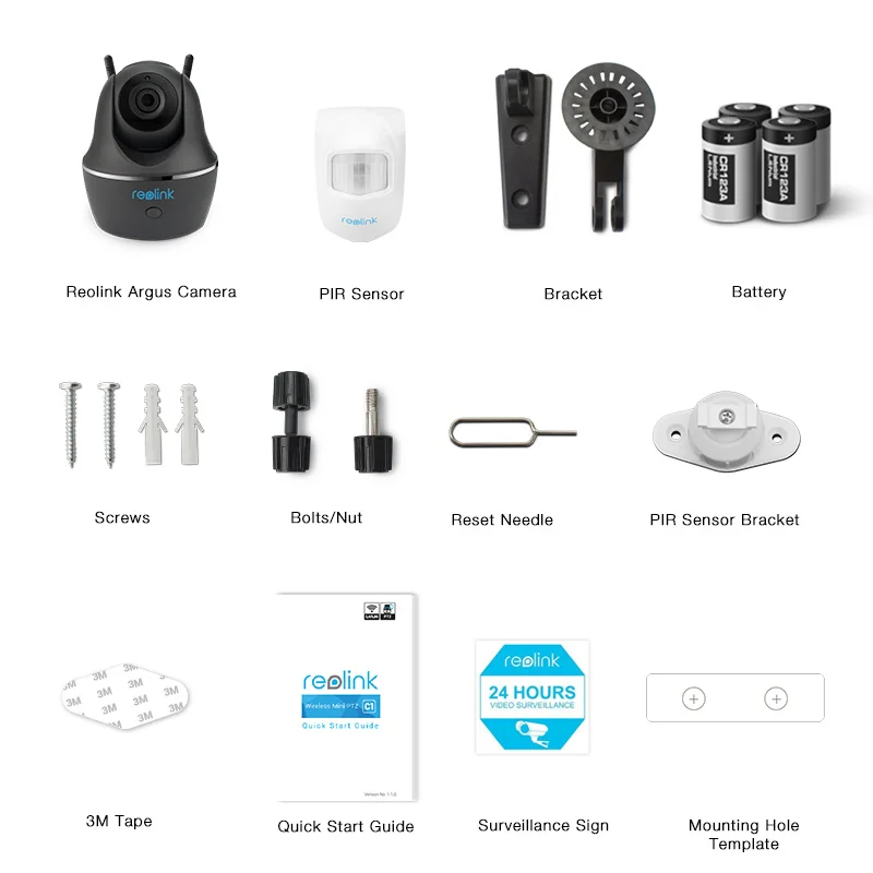Reolink Keen 100% Провода бесплатный Wi Fi Батарея Камера 1080 P Full HD IP Cam