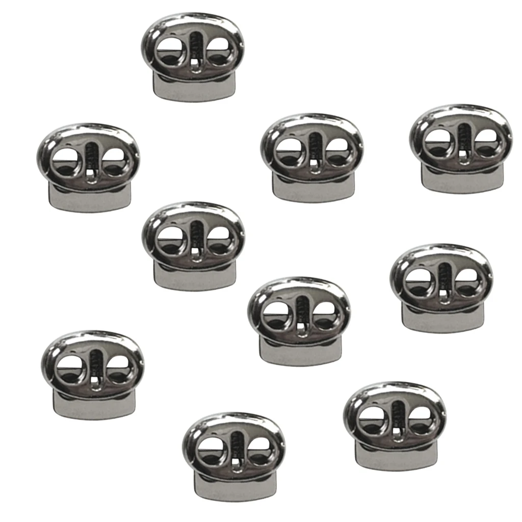 10 шт. 4 мм. металлическая заглушка фиксатор тумблер зажим 2 отверстия пряжка
