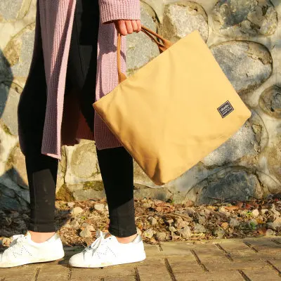 Женская сумка Большая вместительная на молнии портативная Холщовая Сумка для