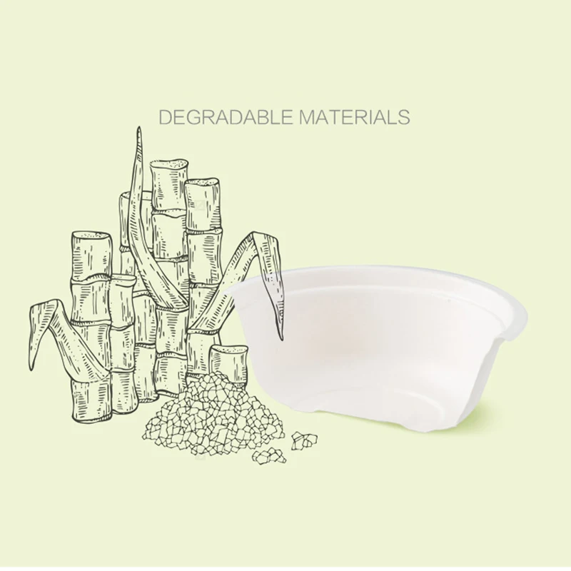 Бумажная чаша коробка для барбекю миска риса посуда Круглая Металлическая