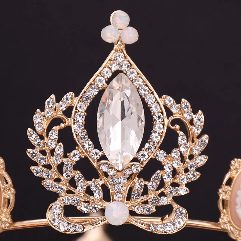 Роскошный чехол в стиле барокко Хрустальная корона свадебные аксессуары для