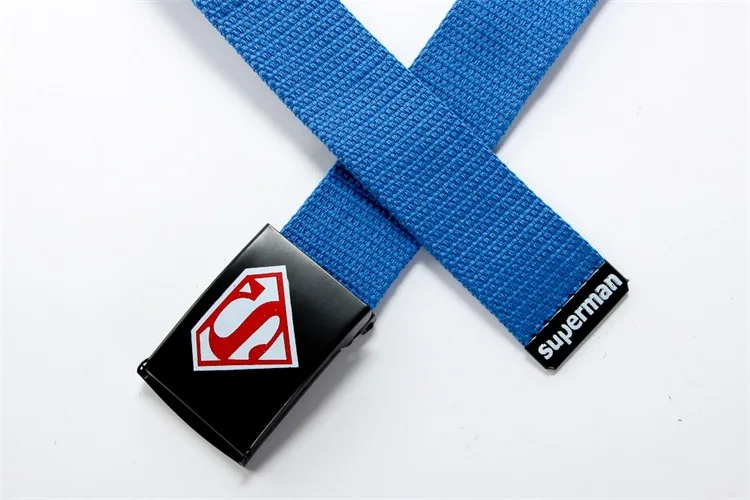 Ремень брезентовый универсальный для мужчин и женщин модный пояс с изображением