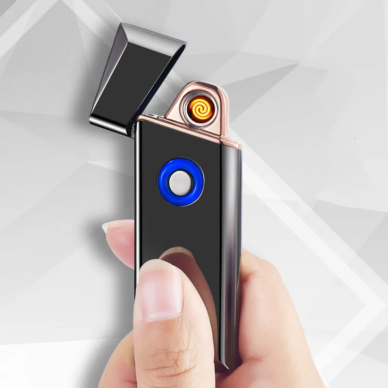 Кнопка Зажигания вольфрамовая нить нагреватель Двусторонняя Зажигалка USB