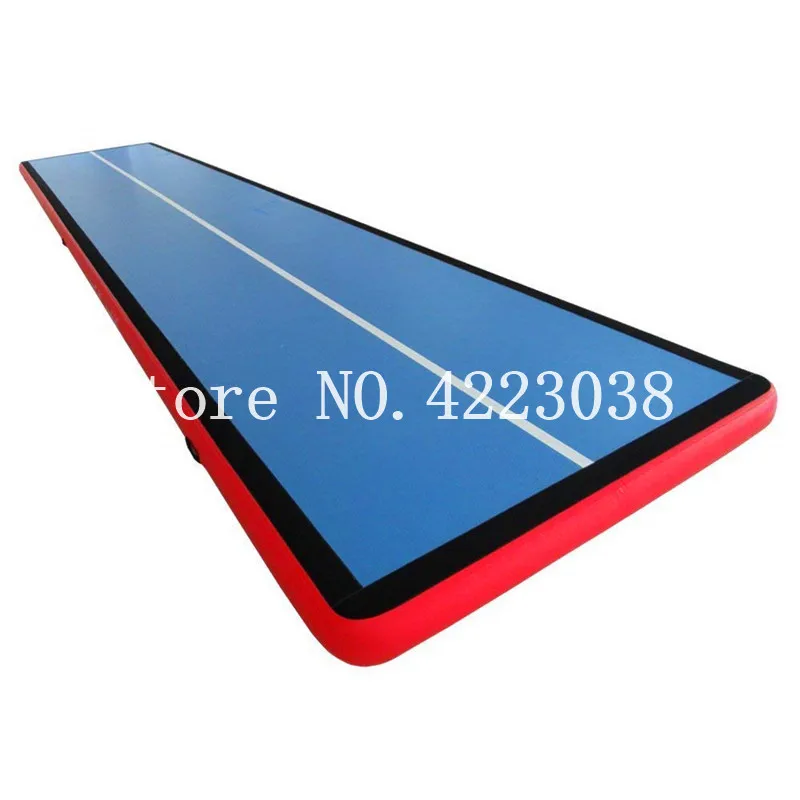 Pаспродажа Бесплатная доставка 6x1x0,2 м надувной воздушный трек коврик для продажи по Заводской Цене китайский батут надувная воздушная дорожка