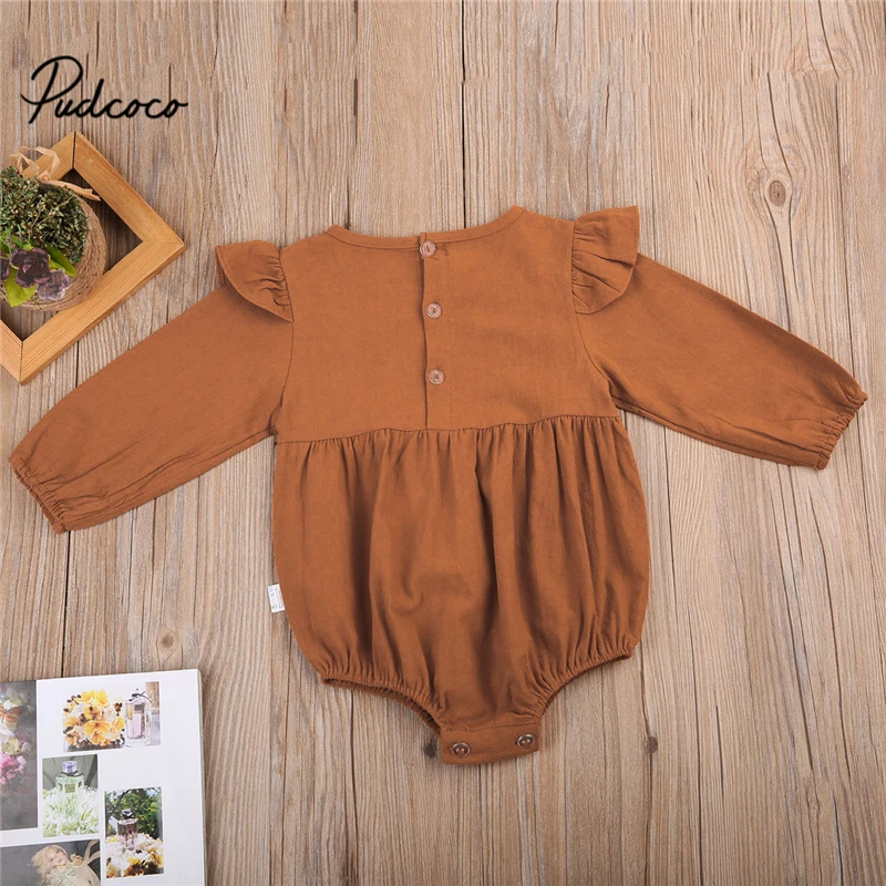 Новое поступление 2017 Рождественский боди Детские одежда для маленьких девочек с